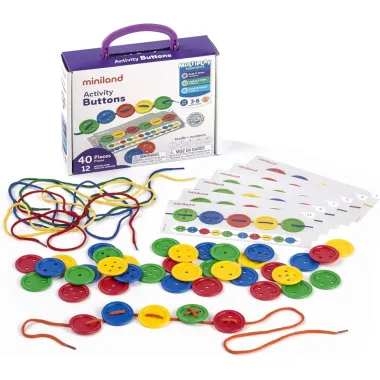 Miniland lavinamasis rinkinys Activity Buttons